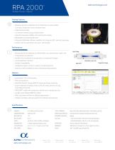 RPA Rubber Process Analyzer 2000 - 2