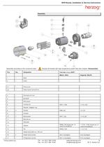 Machine bolt shut-off nozzle type BHP - 8