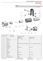 Machine needle shut-off nozzle type H - 8