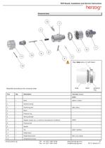 Machine needle shut-off nozzle Type SHP (high performance) spring operated - 6