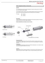 Machine nozzle with needle shut-off type-A(S) - 3