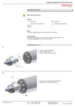 Machine shut-off nozzle for Elastomeric plastics; Type-E - 3