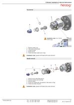 Machine shut-off nozzle for Elastomeric plastics; Type-E - 5