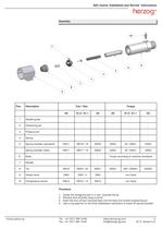 Machine shut-off nozzle type A(S) spring operate - 5