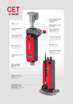 Transponder-coded safety switch CET with guard locking - 5