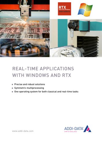 REAL-TIME APPLICATIONS WITH WINDOWS AND RTX