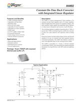 A4402: Constant On-Time Buck Converter with Integrated Linear Regulator - 1