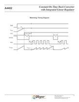 A4402: Constant On-Time Buck Converter with Integrated Linear Regulator - 7