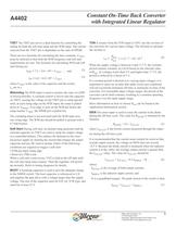 A4402: Constant On-Time Buck Converter with Integrated Linear Regulator - 9