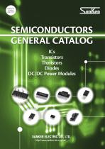 Sanken Semiconductors General Catalog - 1