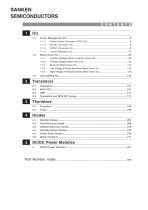 Sanken Semiconductors General Catalog - 3