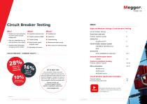 Circuit breaker testing catalogue - 2