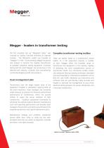 Transformer testing equipment catalogue-2
