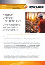 Medium Voltage Electrification: Decarbonising the Industrial Sector Implementation-1