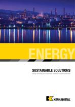 Kennametal Solutions for Energy Catalog - 1