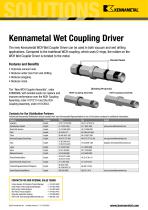 Kennametal Wet Coupling Driver - 1