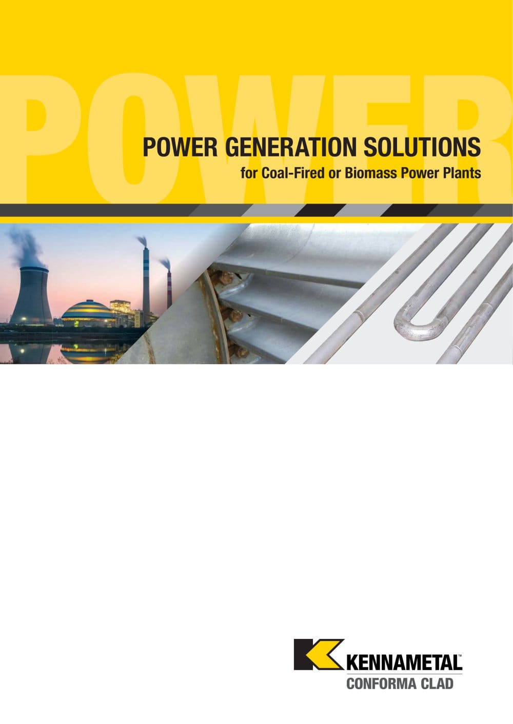POWER GENERATION SOLUTIONS for Coal-Fired or Biomass Power Plants - Kennametal