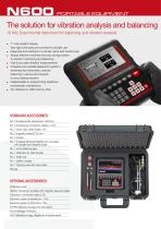 N600 Portable vibration analysis and balancing equipment - 2
