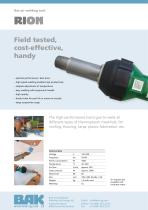 Rion Hot air welding Tool-1