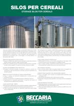 Silos for dry cereals - 1