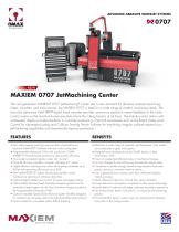 MAXIEM 0707 JetMachining Center - OMAX - PDF Catalogs | Technical ...