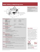 OMAX® 2626|xp JetMachining® Center - 2