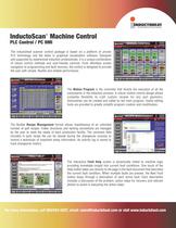 InductoScan® Machine Control PLC Control / PC HMI - 1