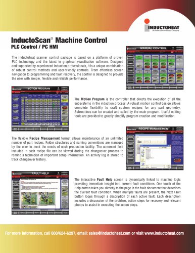 InductoScan PC HMI-PLC