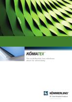 KömaTex - PVC free foamed sheets