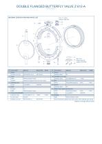 DOUBLE FLANGED BUTTERFLY VALVE Z 612-A - 3