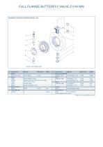 FULL FLANGE BUTTERFLY VALVE Z 014-WN - 3