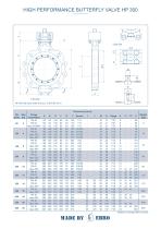 HIGH PERFORMANCE BUTTERFLY VALVE HP 300 - 2