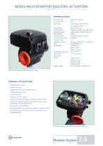 MODULAR SYSTEM FOR ELECTRIC ACTUATORS - 1