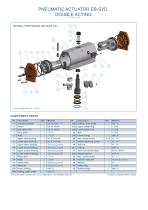 PNEUMATIC ACTUATOR EB-SYD,DOUBLE ACTING - 4