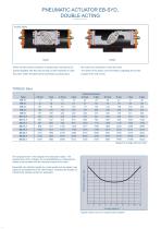 PNEUMATIC ACTUATOR EB-SYD,DOUBLE ACTING - 5