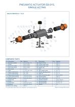 PNEUMATIC ACTUATOR EB-SYS, SINGLE-ACTING - 3