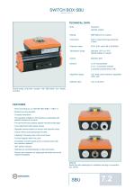 Technical Datasheet Switch Box Unit EBRO-1