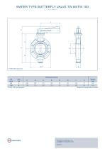 Technical Datasheet TW80 - TW100 Valve EBRO - 2