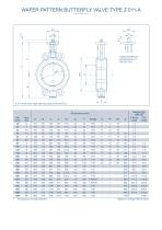 WAFER PATTERN BUTTERFLY VALVE TYPE Z 011-A - 2