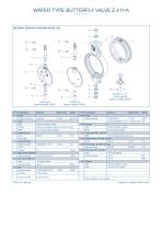 WAFER TYPE BUTTERFLY VALVE Z 411-A - 3