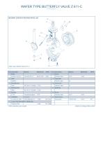 WAFER TYPE BUTTERFLY VALVE Z 611-C - 3