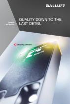 Balluff products and services - 1