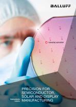 PRECISION FOR SEMICONDUCTOR, SOLAR AND DISPLAY MANUFACTURING - 1