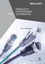 PRODUCTS FOR EFFICIENT AUTOMATION 5 - 1