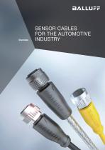 SENSOR CABLES FOR THE AUTOMOTIVE INDUSTRY - 1