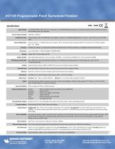 ACT-3X Panel Tachometer-3