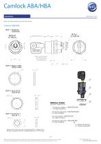Camlock ABA/HBA-3