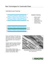 New Technologies for Coextruded Sheet - 1