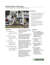 Sheet Extrusion Technology - 1