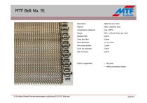 MTF Belt No. 91